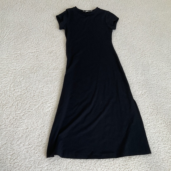 Susana Monaco black short sleeve mini dress - Picture 1 of 4